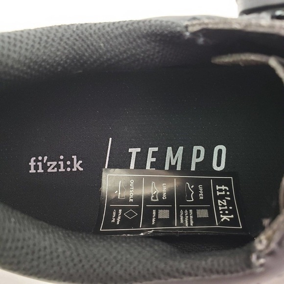 Fi'zi:k Tempo Overcurve R5 Mens Size EU 37 US 5 1/4 Black BOA Laces Cycling Shoe - Picture 12 of 12